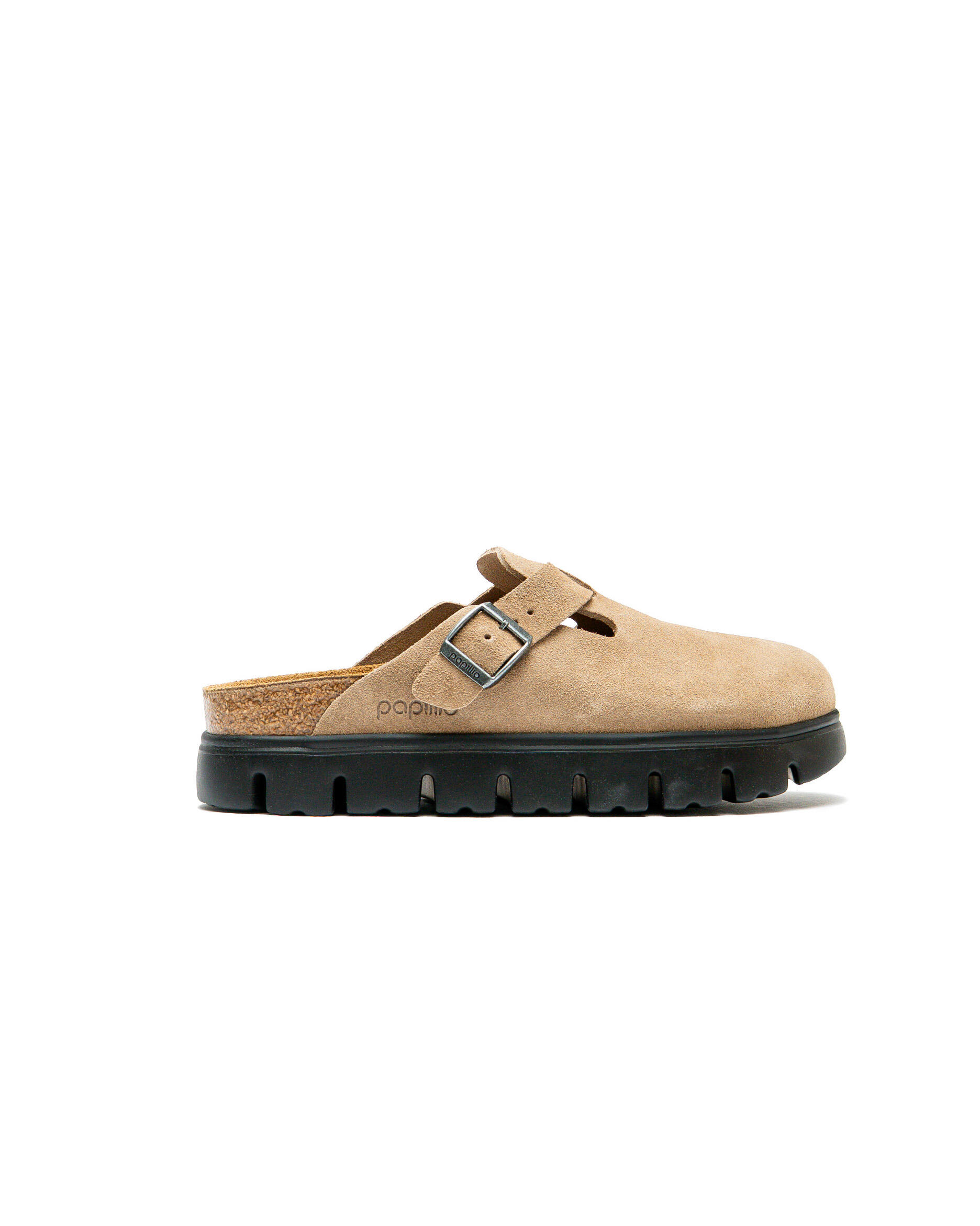 Birkenstock WMNS Boston Chunky Suede Leather (Narrow Fit